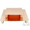 square copper tray
