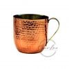 hammered moscow mule mugs