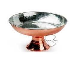 copper fruit basket